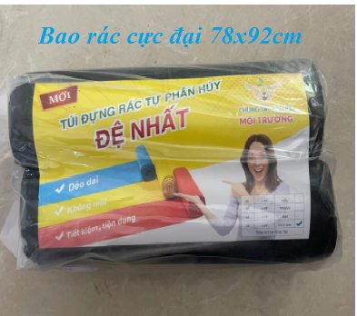 Bao rác cực đại 78x92cm