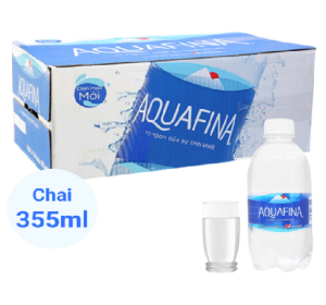 Nước suối Aquafina Chai nhựa 355x24
